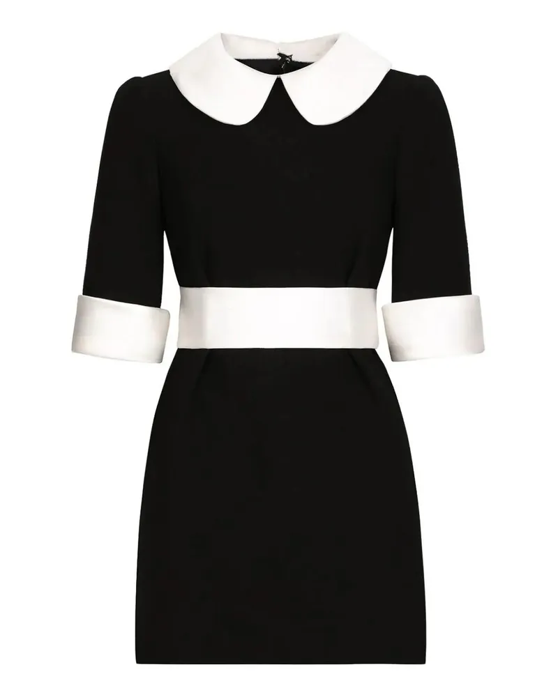 Dolce & Gabbana Kurzes Kleid - Schwarz Schwarz