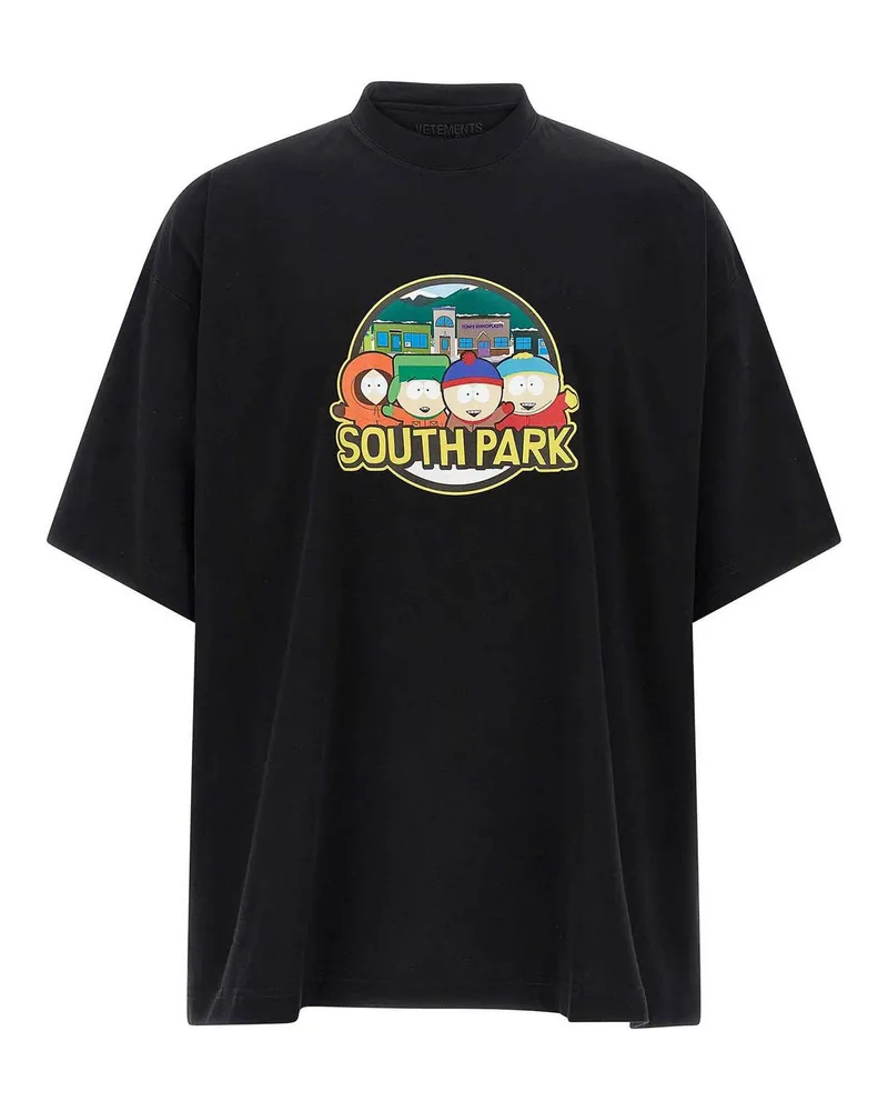 VETEMENTS T-Shirt - Schwarz Schwarz