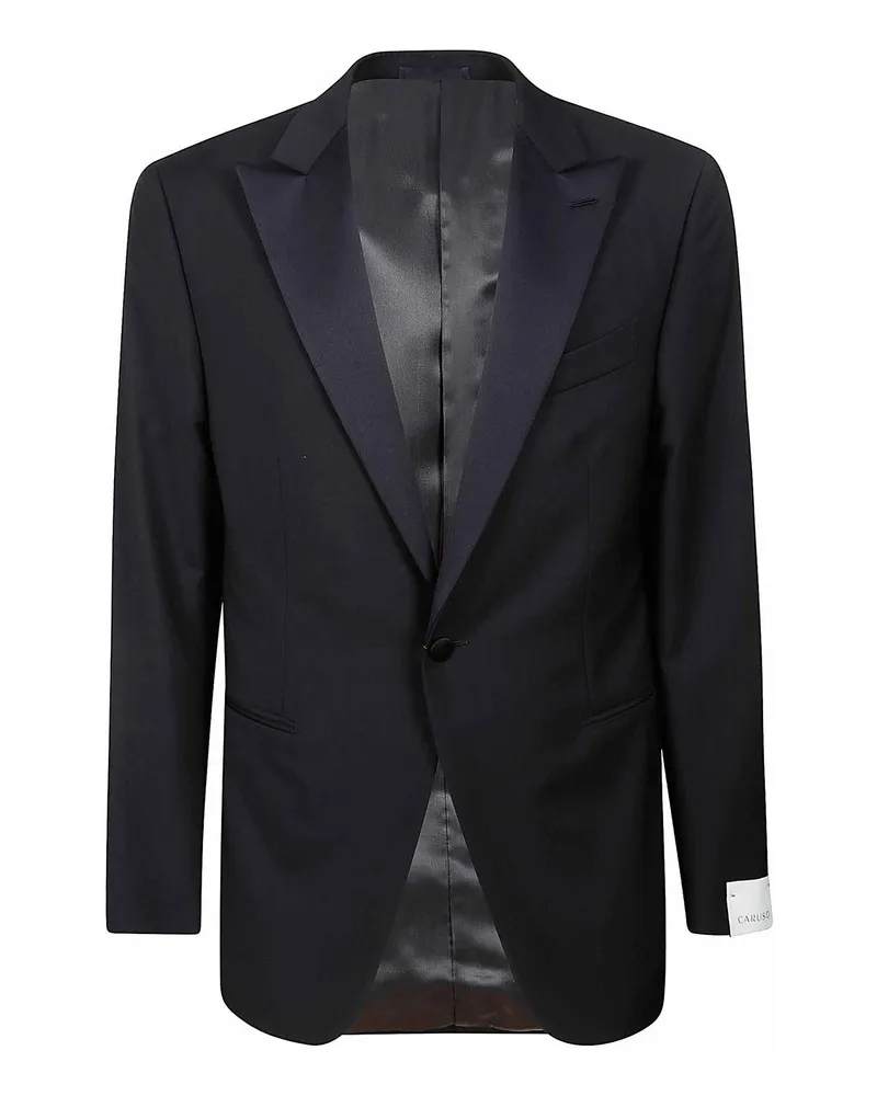 Caruso Eleganter Anzug - Dunkles Jeansblau Dunkles