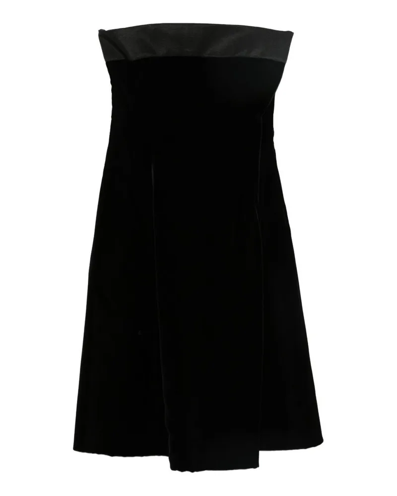 Emporio Armani Kurzes Kleid - Schwarz Schwarz