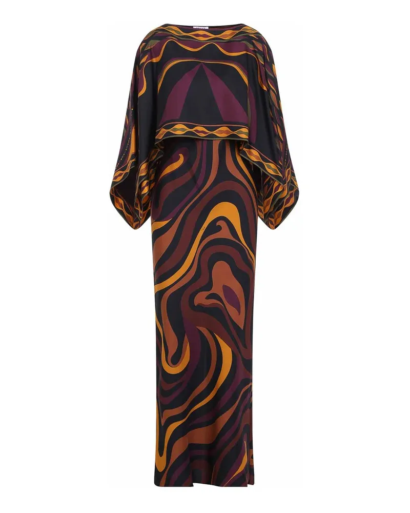 Emilio Pucci Maxikleid - Dunkelrot Dunkelrot