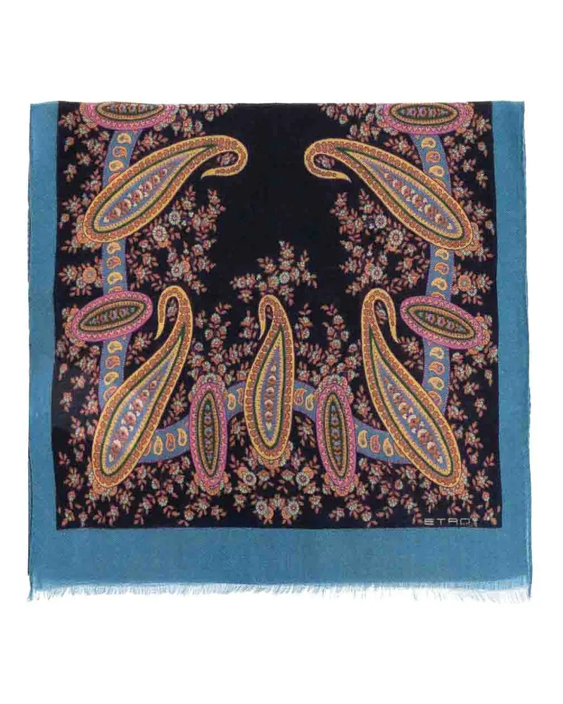 Etro Schal - Schwarz Schwarz