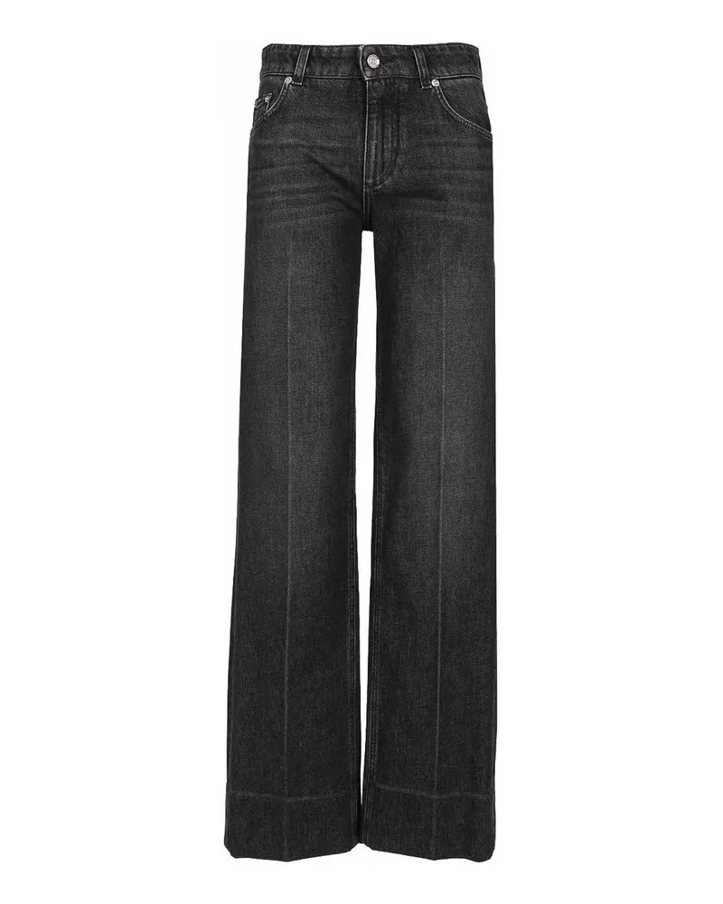 Dolce & Gabbana Bootcut Jeans - Schwarz Schwarz