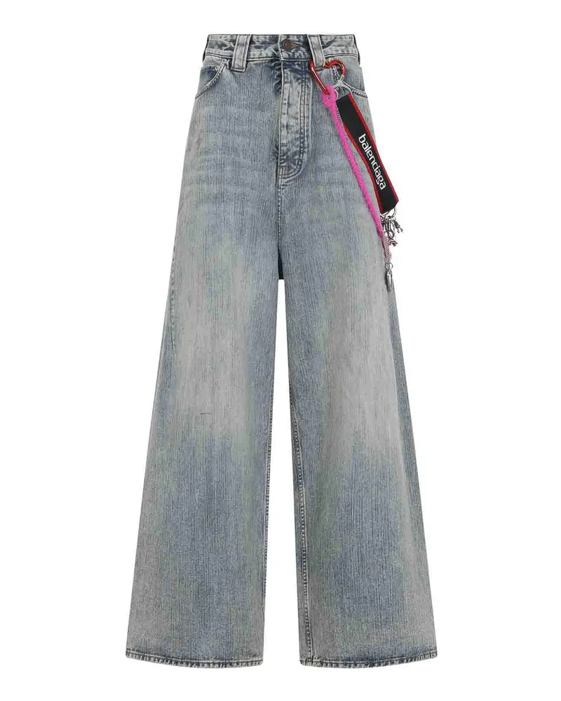 Balenciaga Bootcut Jeans - Blau Blau