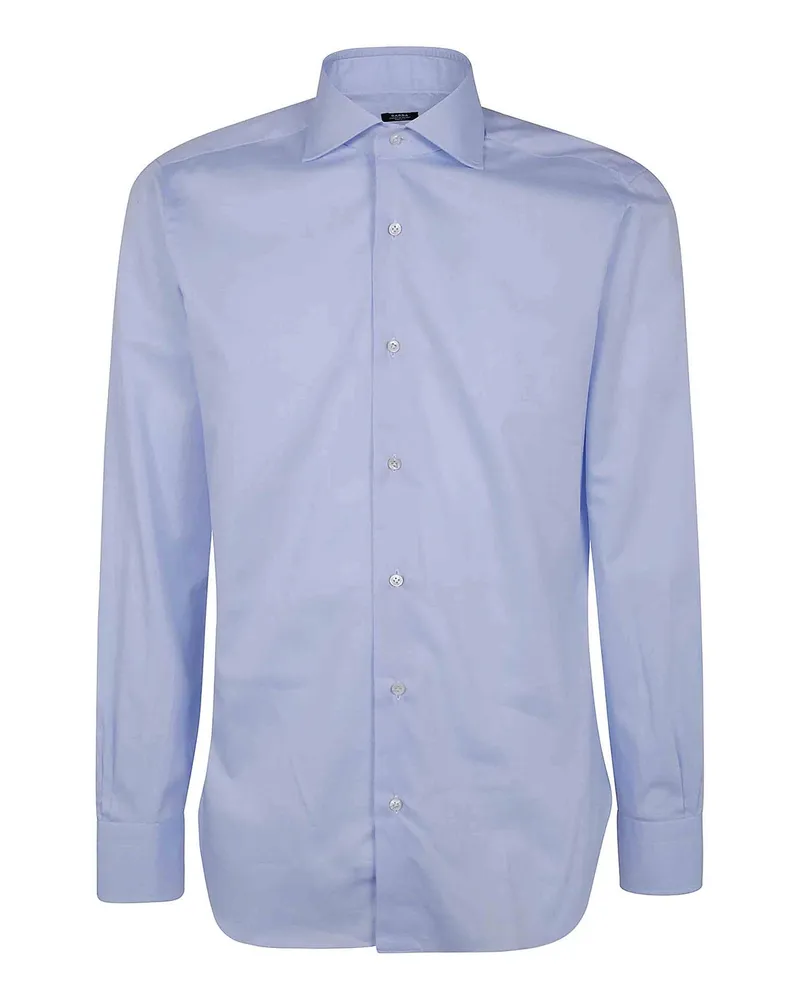 BARBA Hemd - Blau Blau