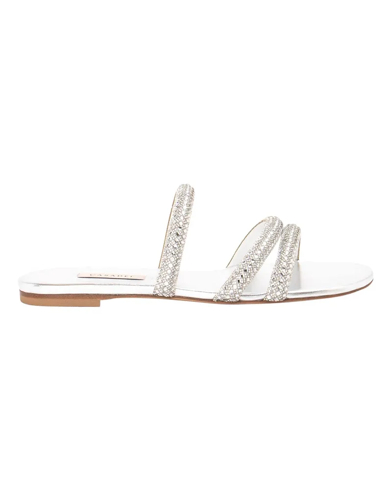 Casadei Mokassins - Silber Silber