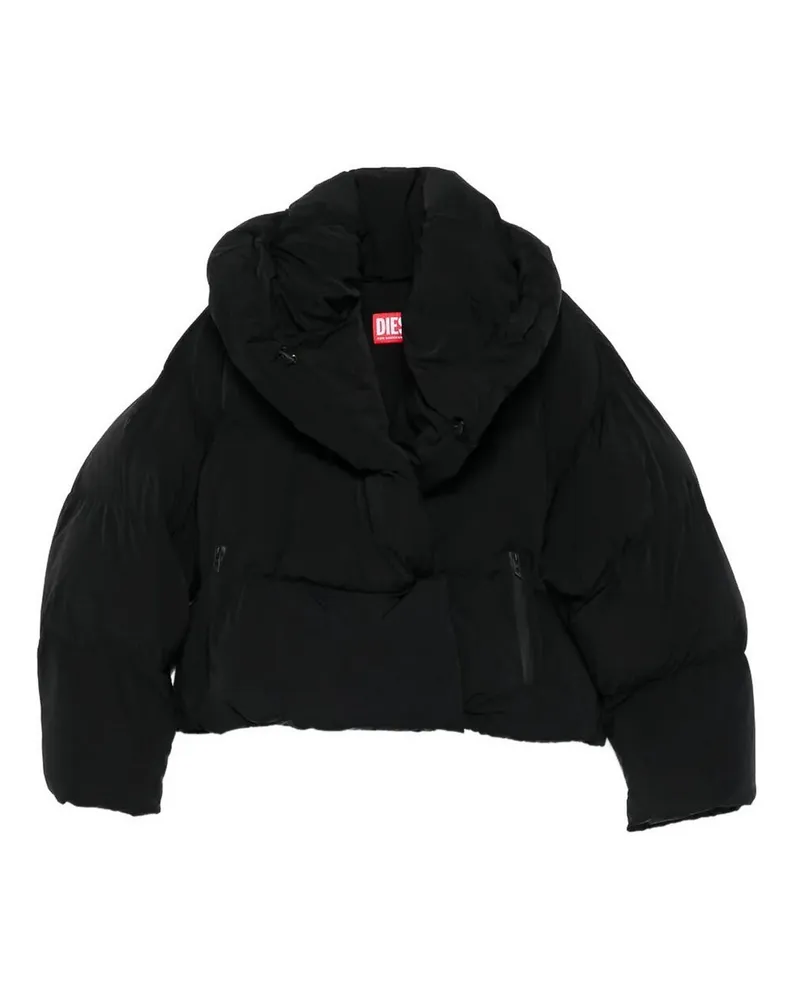 Diesel Casualjacke - Schwarz Schwarz