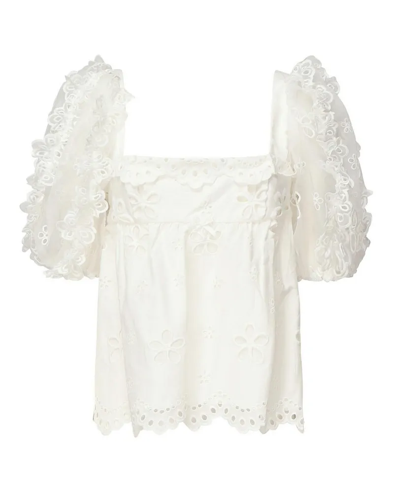 For Love and Lemons Top - Weiß Weiß