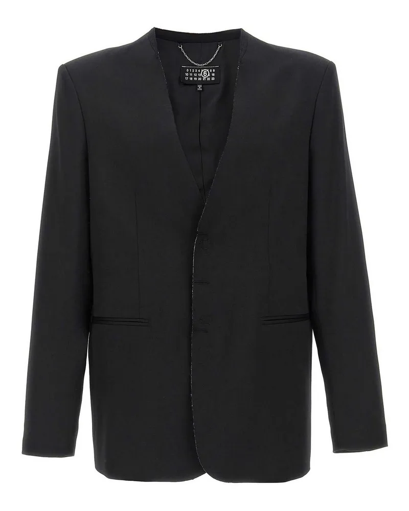 Maison Margiela Blazer - Schwarz Schwarz