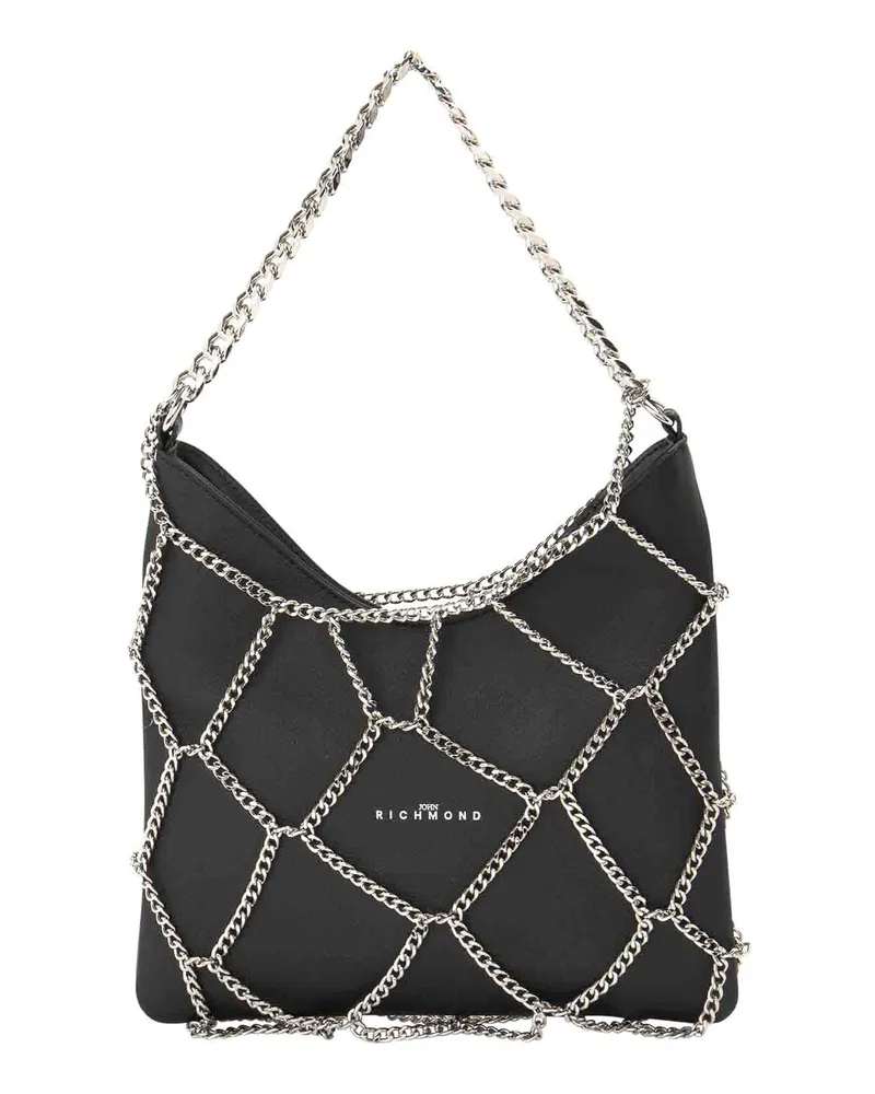 John Richmond Clutch - Schwarz Schwarz