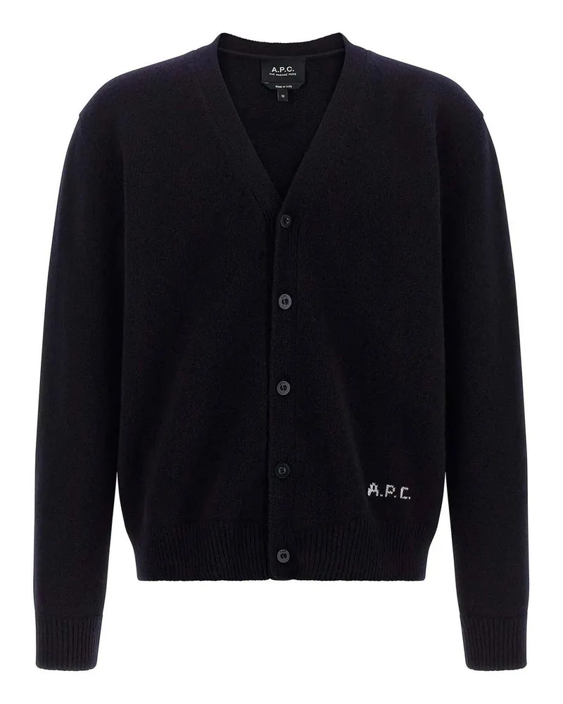 A.P.C. A. P.C. Cardigan - Blau Blau