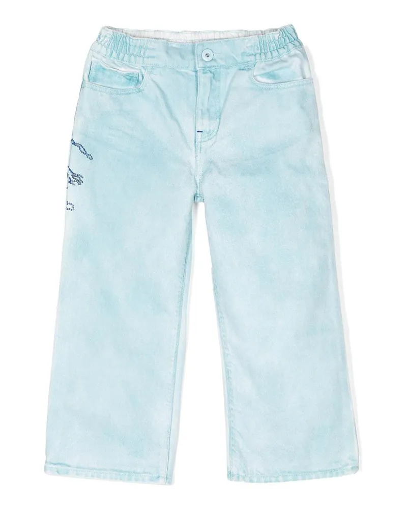 Burberry Straight Leg Jeans - Blau Blau