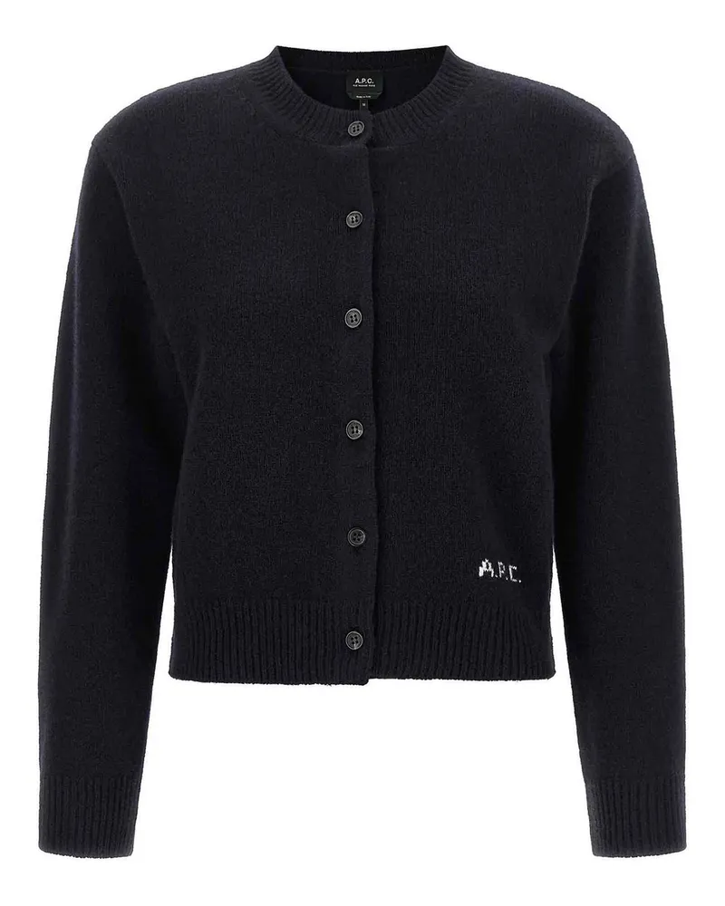 A.P.C. A. P.C. Cardigan - Blau Blau