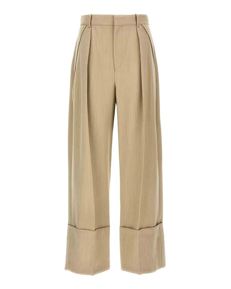 Victoria Beckham Shorts - Beige Beige