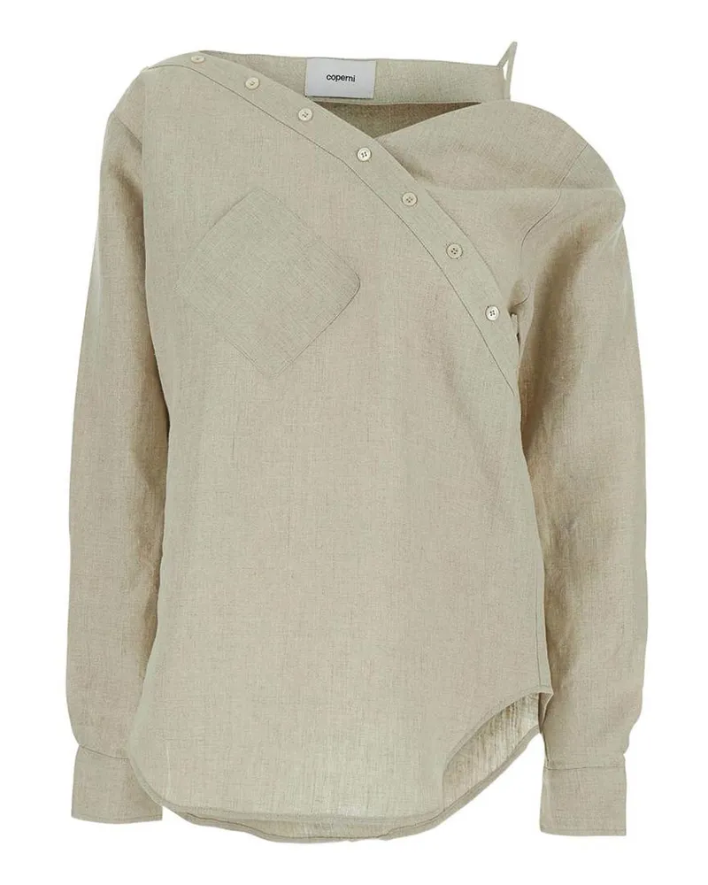 COPERNI Bluse - Beige Beige