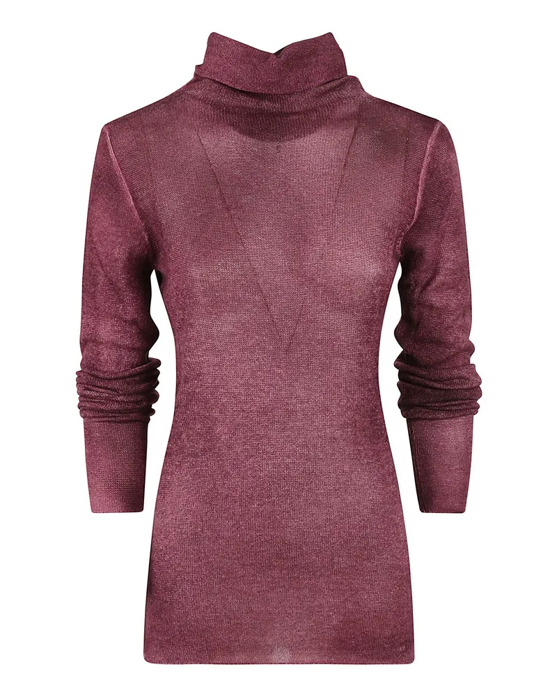 Avant Toi Rollkragenpullover - Bordeaux Bordeaux
