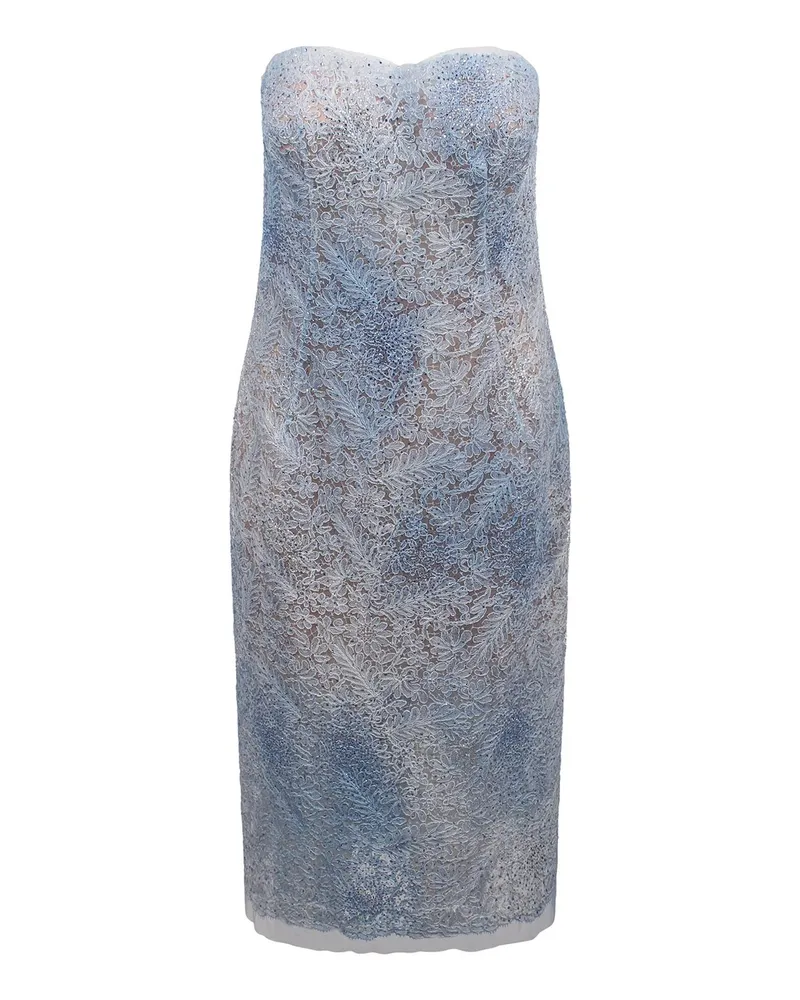 Ermanno Scervino Knielanges Kleid - Blau Blau