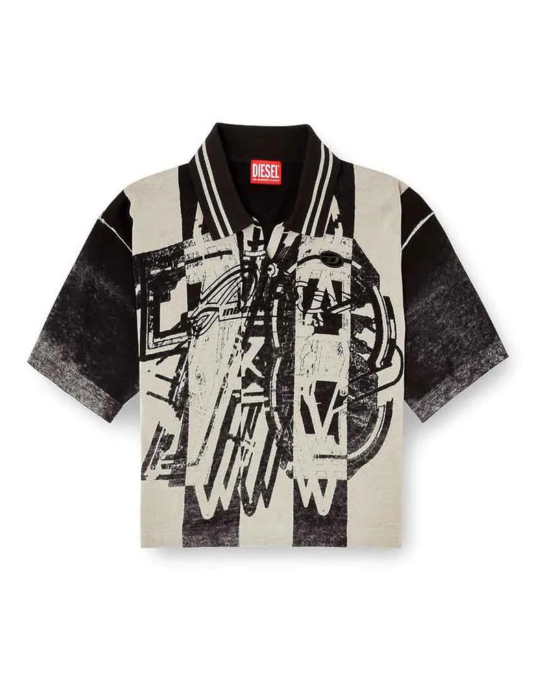 Diesel Rundhalspullover - Schwarz Schwarz