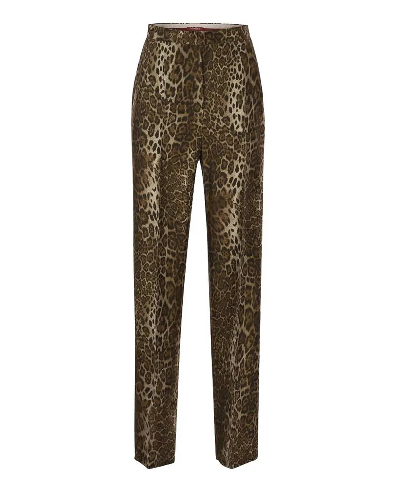 Max Mara Casual Hose - Weiß Weiß