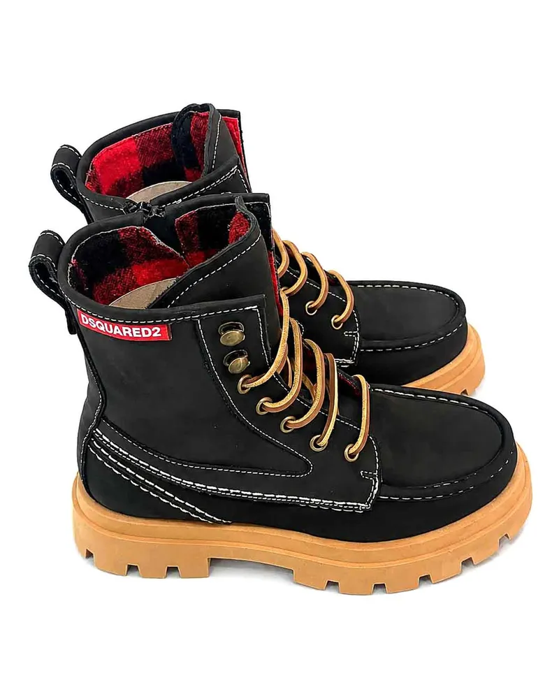 Dsquared2 Stiefel - Schwarz Schwarz