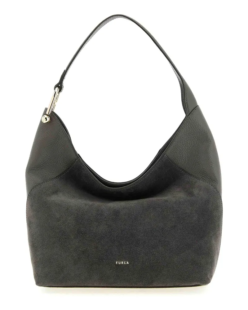 Furla Schultertasche - Grau Grau