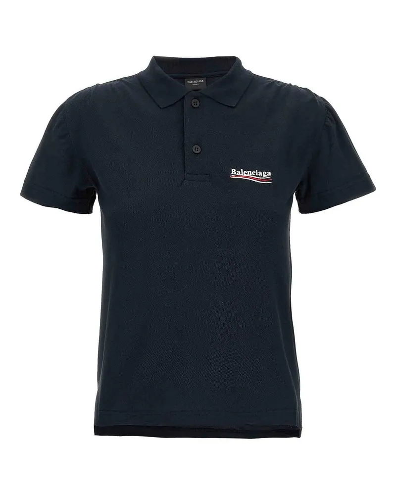 Balenciaga Poloshirt - Blau Blau