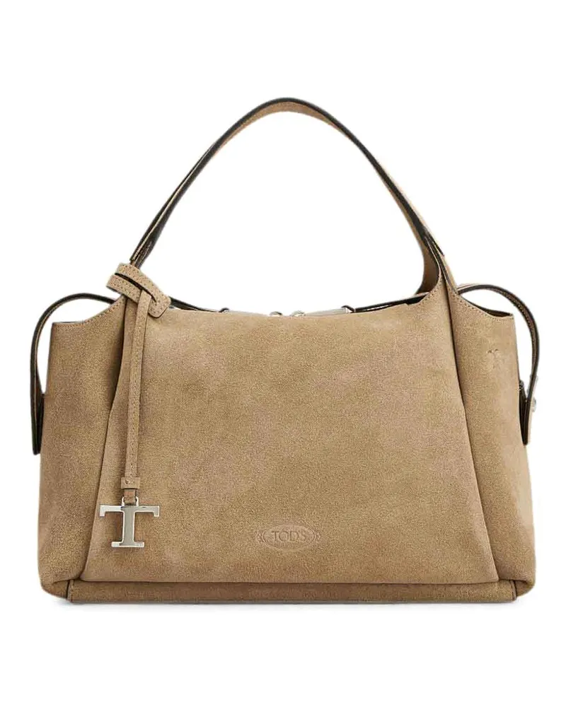 TOD'S Schultertasche - Grau Grau