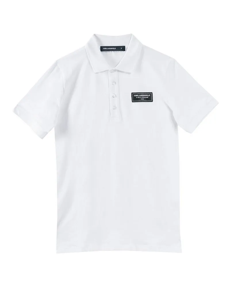 Karl Lagerfeld Poloshirt - Weiß Weiß