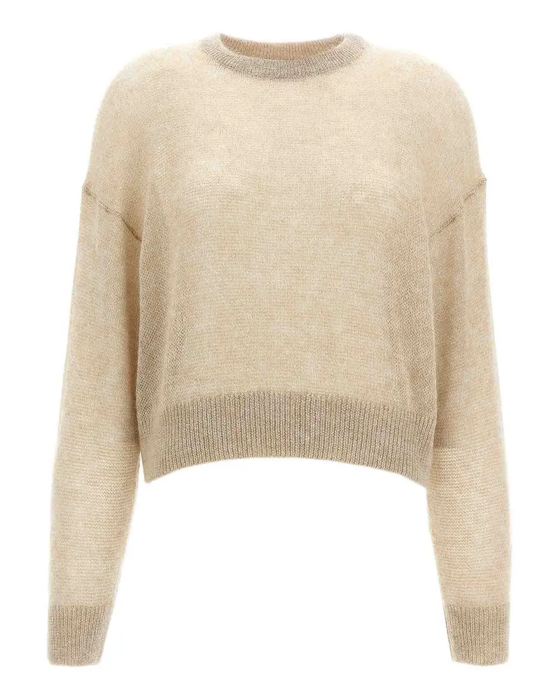 Brunello Cucinelli Rundhalspullover - Beige Beige