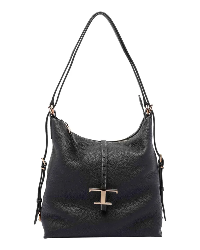 TOD'S Schultertasche - Schwarz Schwarz
