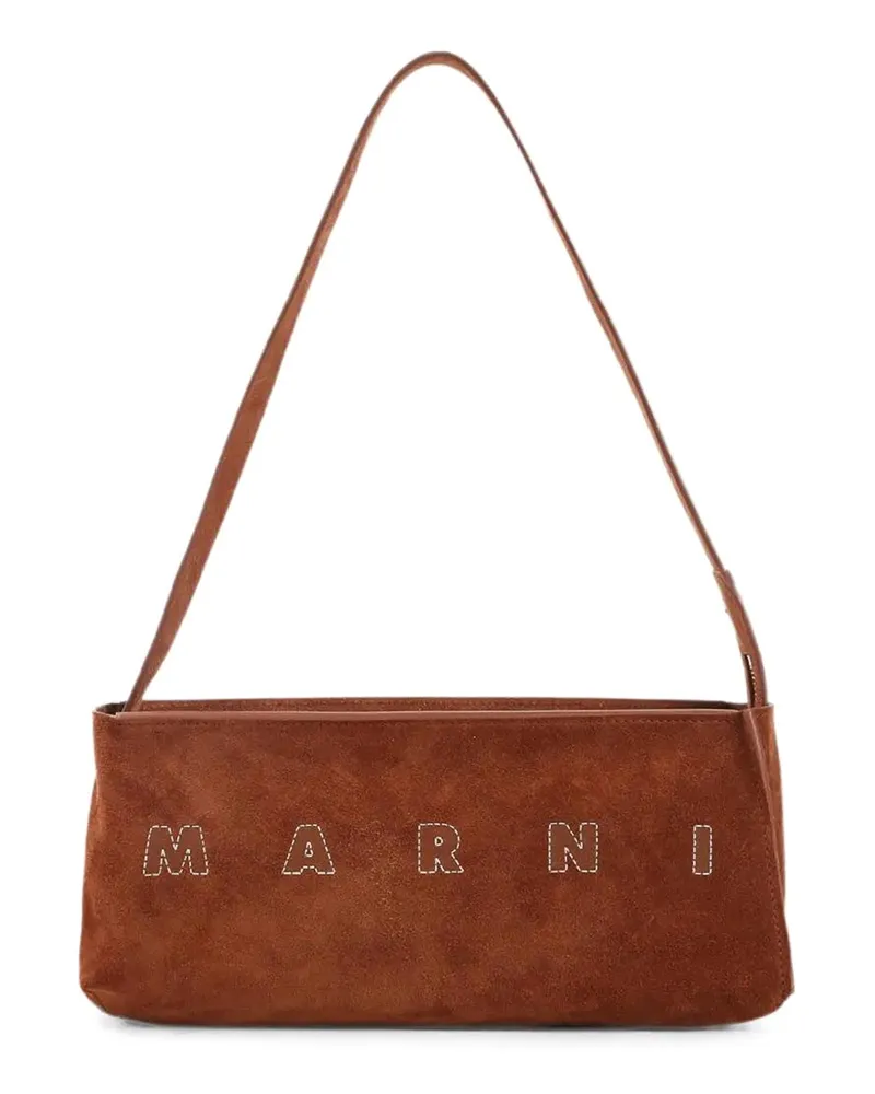 Marni Schultertasche - Braun Braun