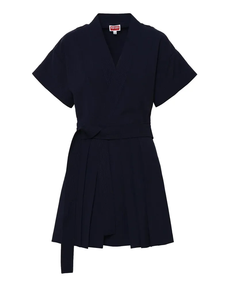 Kenzo Kurzes Kleid - Dunkelblau Dunkelblau