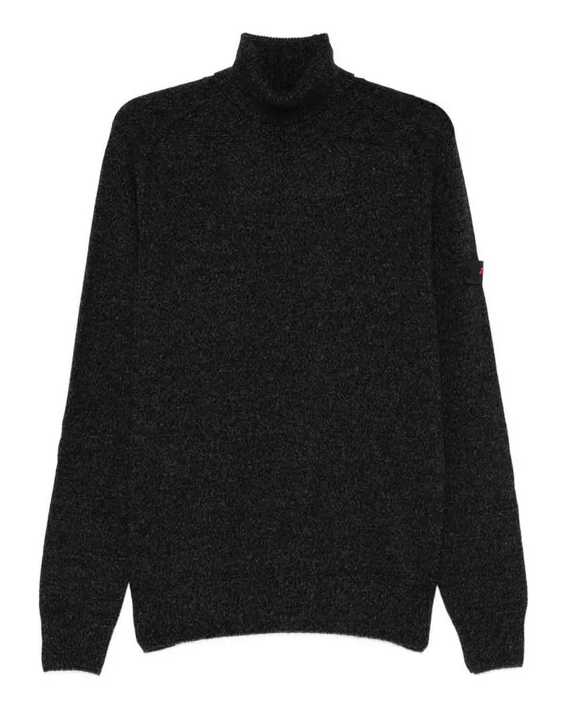 Peuterey Rollkragenpullover - Schwarz Schwarz