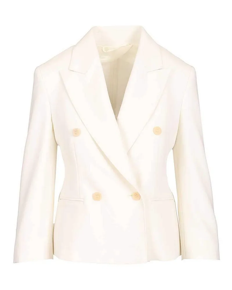 Max Mara Blazer - Weiß Weiß