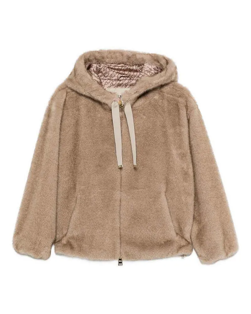 Herno Knielanger Mantel - Gelb Gelb