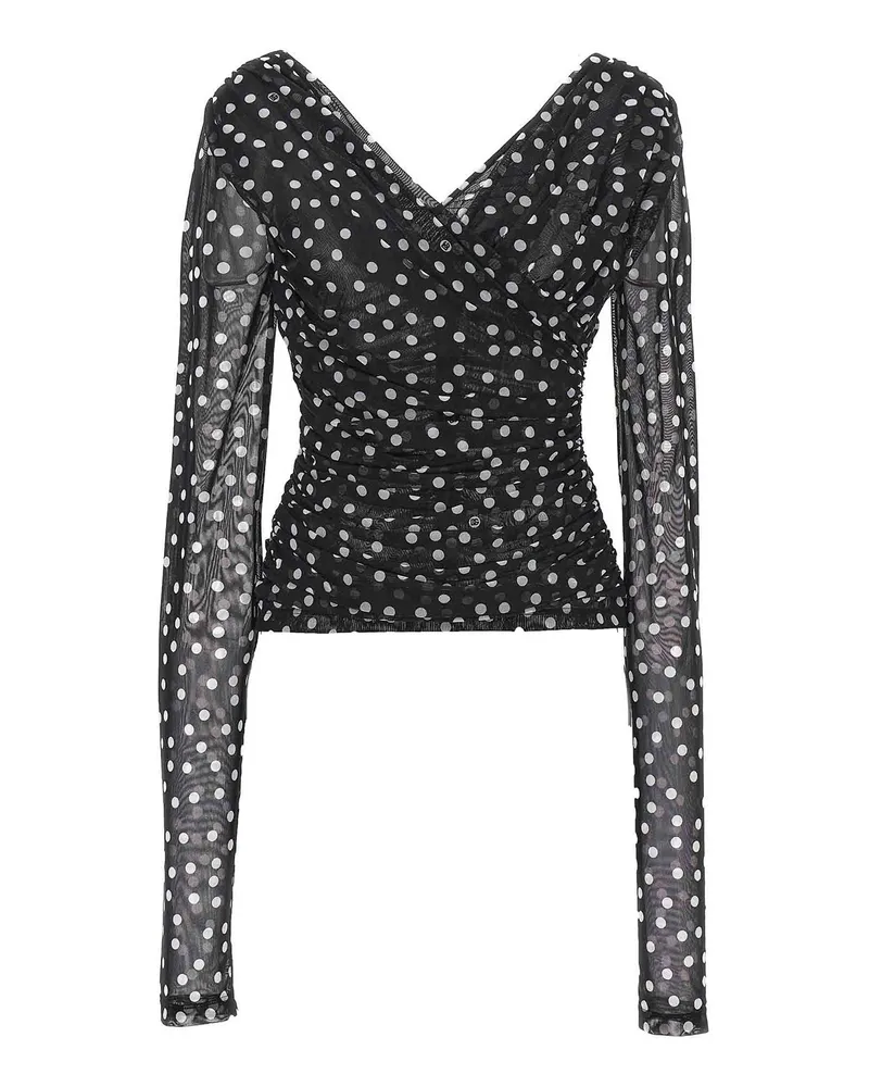 Dolce & Gabbana Top - Weiß Schwarz