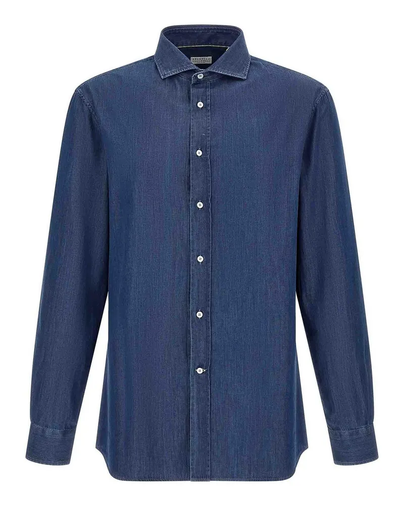 Brunello Cucinelli Hemd - Blau Blau