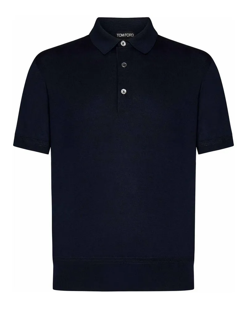 Tom Ford Poloshirt - Blau Blau