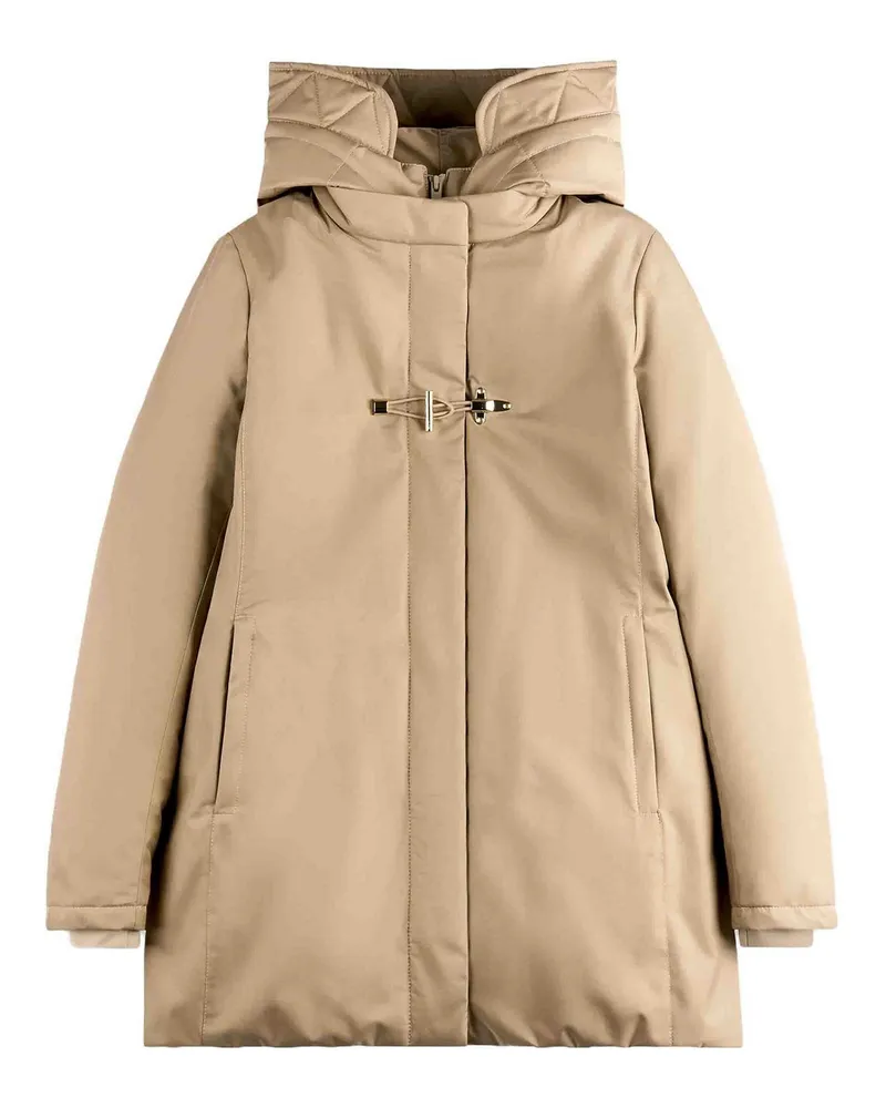 Fay Knielanger Mantel - Camel Camel