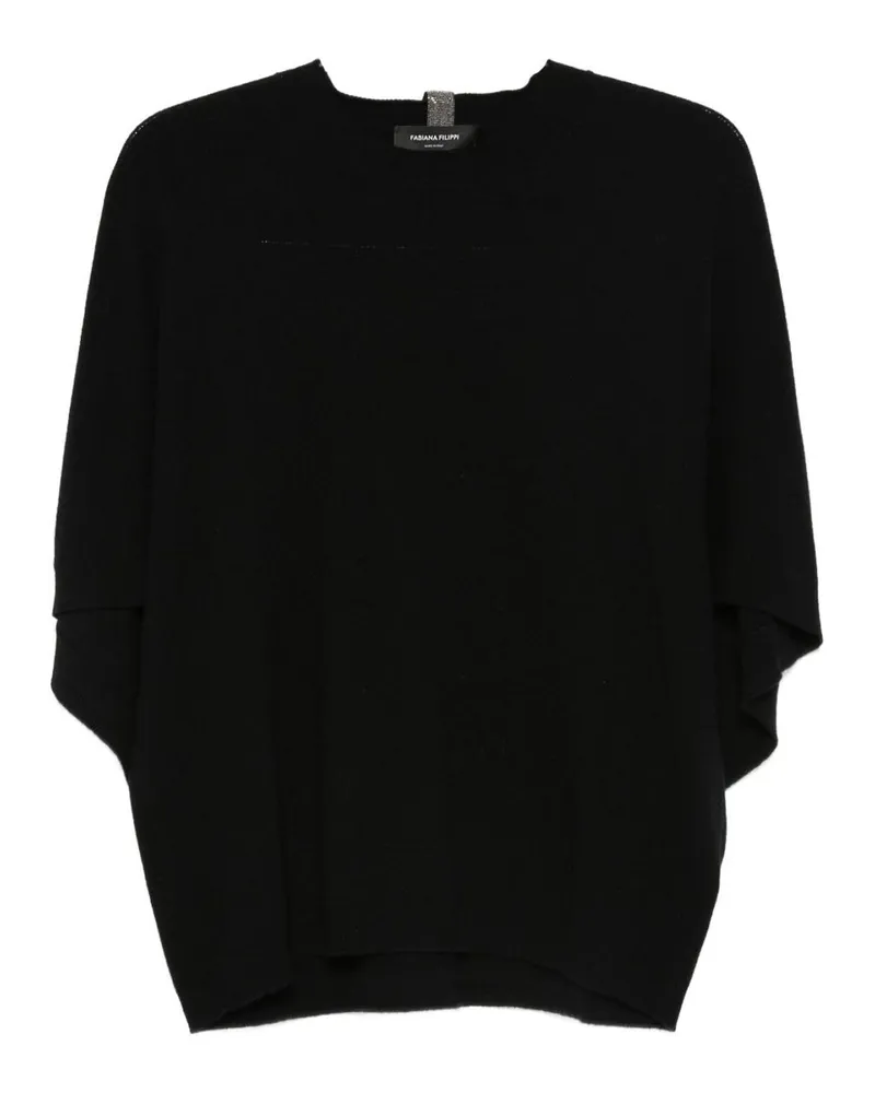 Fabiana Filippi Top - Schwarz Schwarz