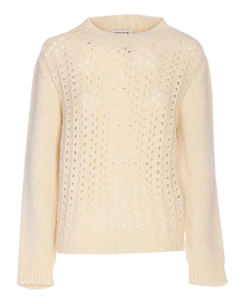Dondup Rollkragenpullover - Weiß Weiß