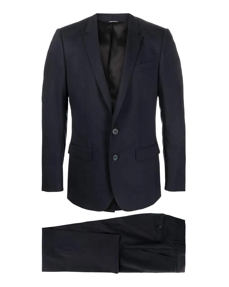 Dolce & Gabbana Eleganter Anzug - Blau Blau