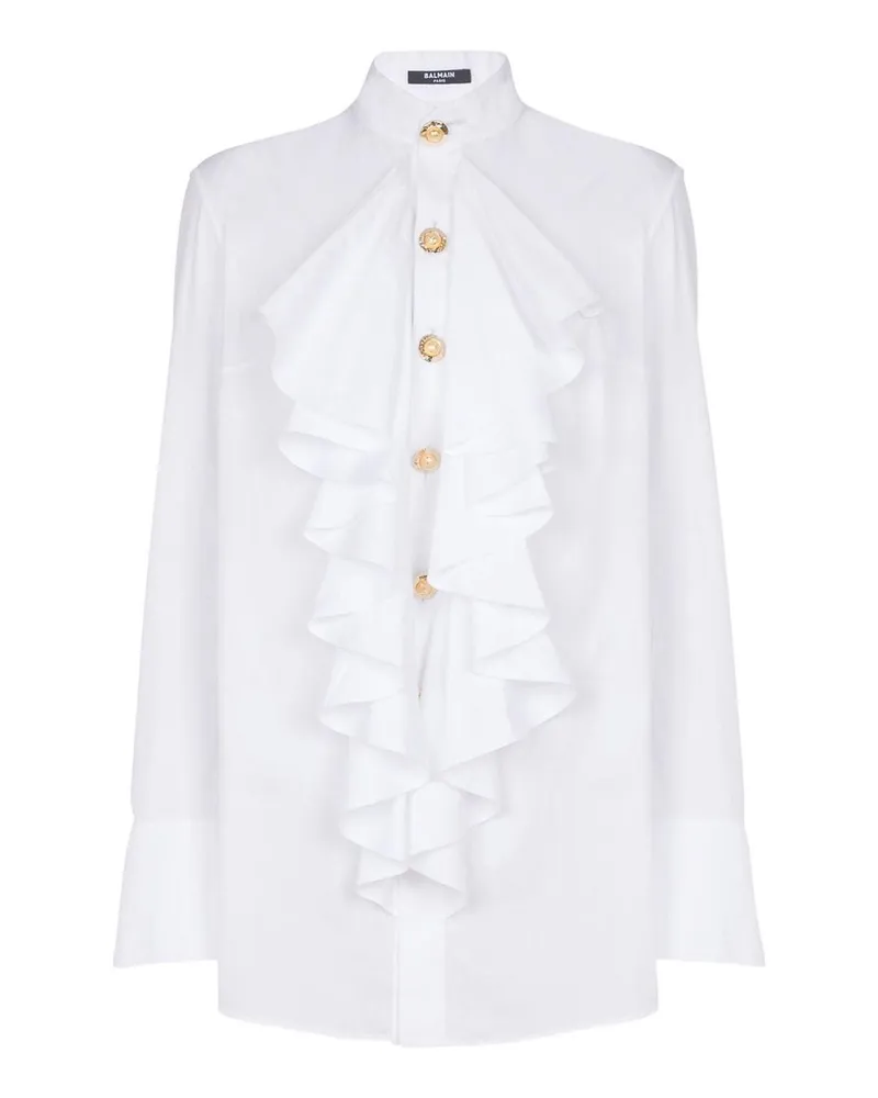 Balmain Hemd - Weiß Weiß