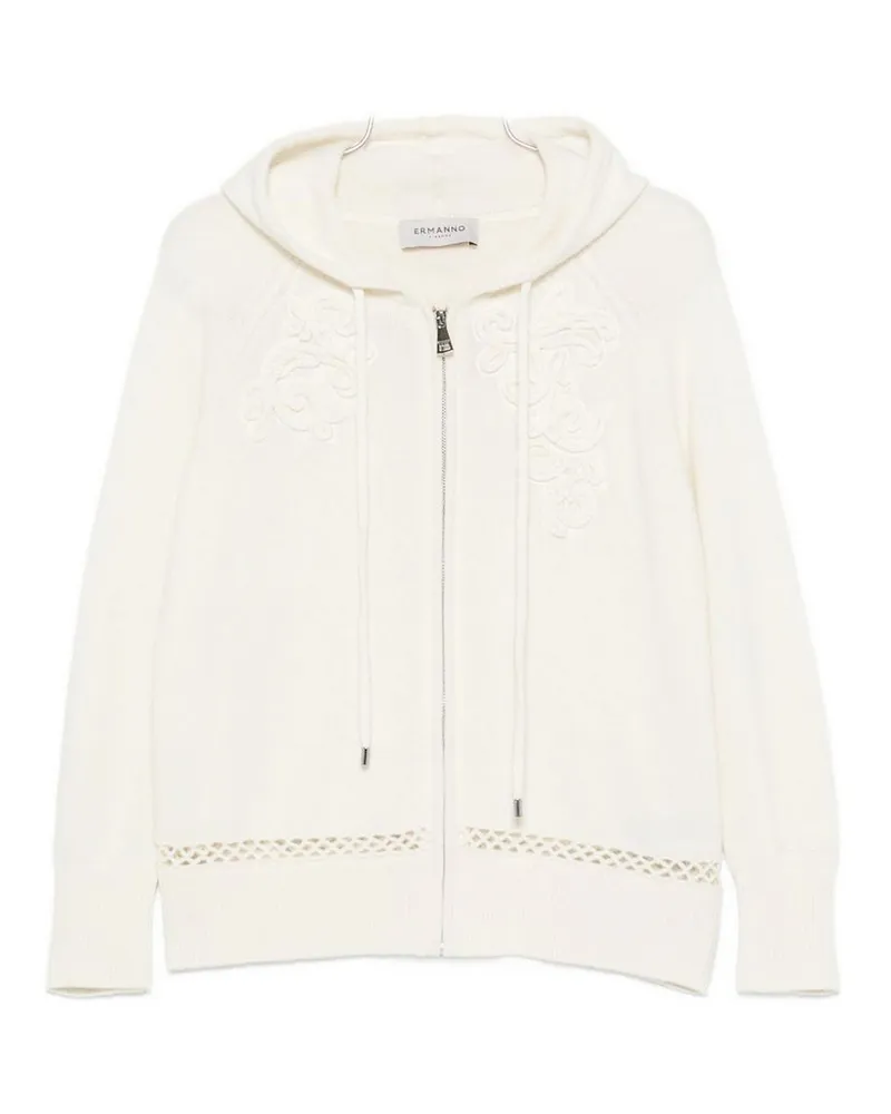 Ermanno Scervino Sweatshirt - Weiß Weiß