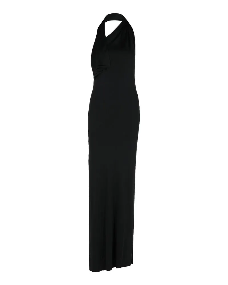 KHAITE Knielanges Kleid - Schwarz Schwarz