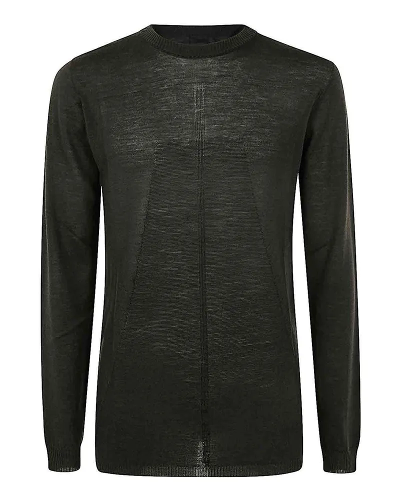 Rick Owens Rundhalspullover - Grün Grün