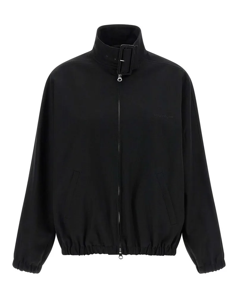 Courrèges Bomberjacke - Schwarz Schwarz