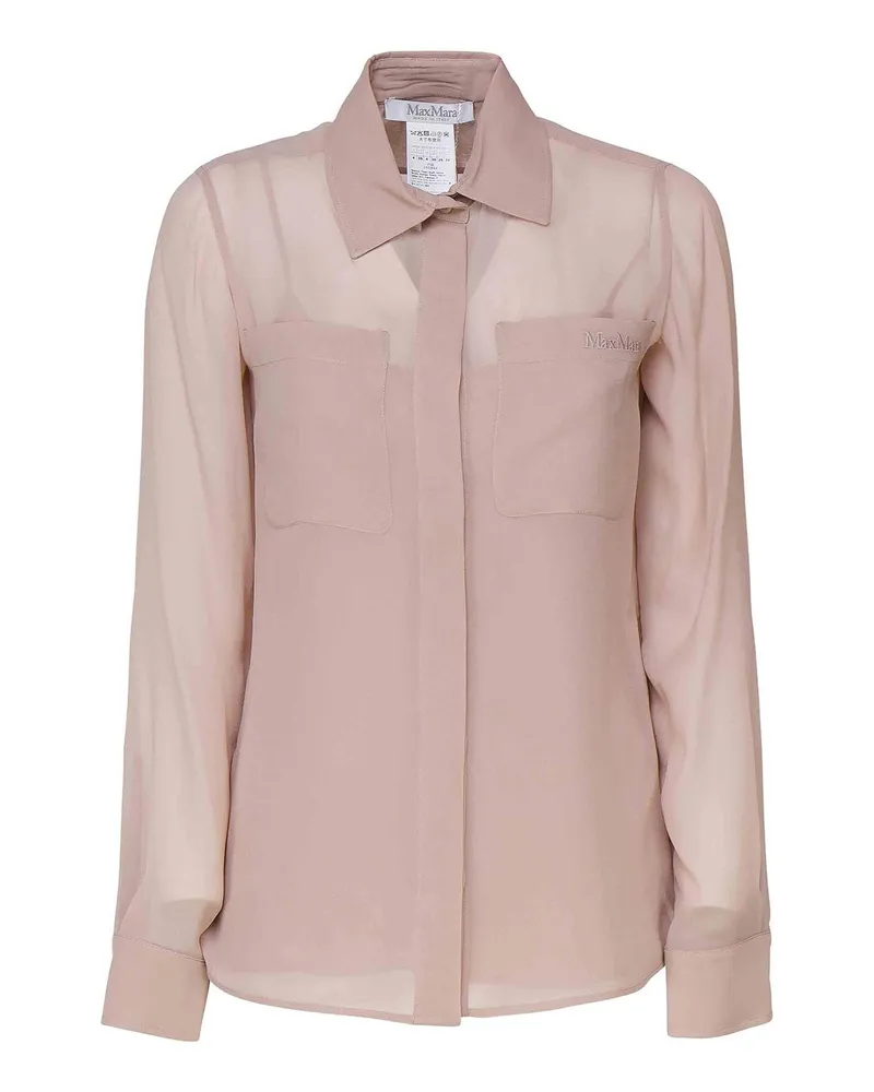 Max Mara Hemd - Hellrosa Hellrosa