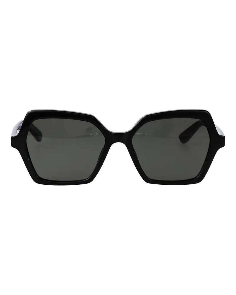 Alexander McQueen Sonnenbrille - Schwarz Schwarz