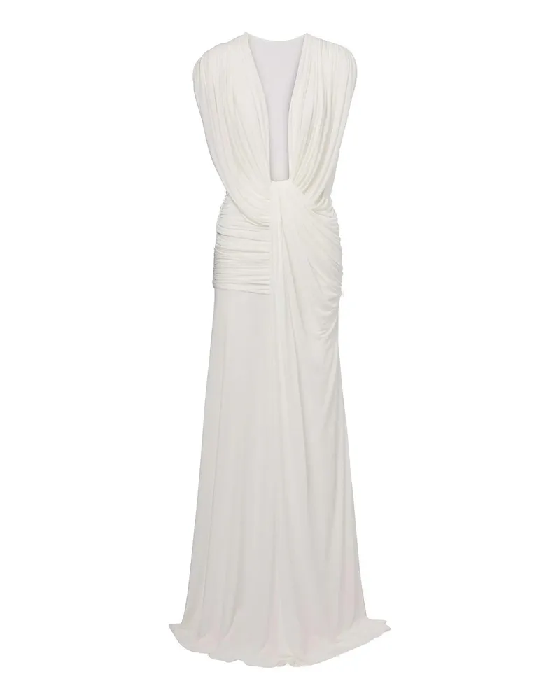 Christopher Esber Maxikleid - Weiß Weiß